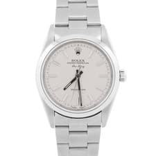 1997 Rolex Oyster Perpetual Air-King SILVER Stainless Steel OYSTER 34mm 14000