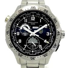 Hamilton Khaki Aviation H76714135 H767140 Quartz 10 ATM Excellent condition Rare