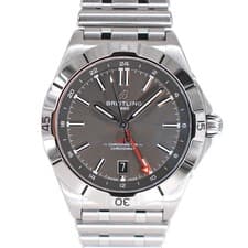 Breitling Chronomat GMT A32398 40mm Stainless Steel Gray Dial Automatic #KN336