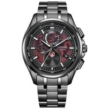 Citizen Attesa BY1005-73Z Shades of Red LIMITED Eco-Drive Atomic Solar Watch Men