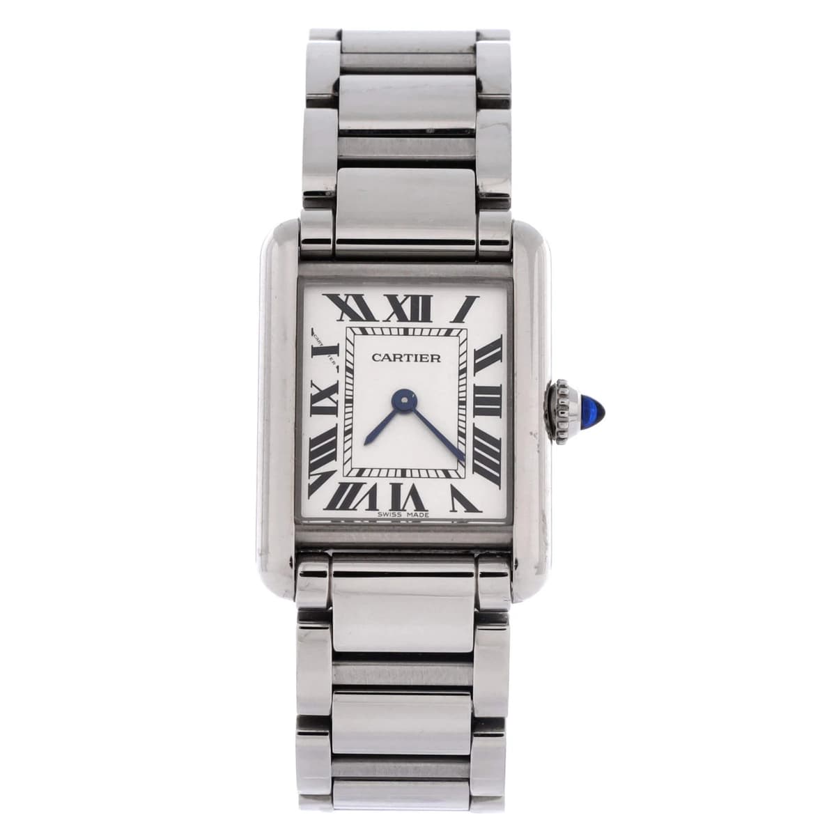 Cartier Must de Cartier Tank Quartz Watch Stainless Steel 22