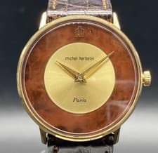 MICHEL HERBELIN 2604 Watch Manual Winding Analog Unisex Case Size 30mm Used