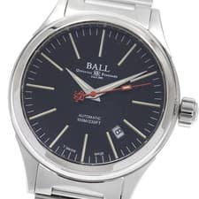 BALLWATCH NM2188C-S3-BK Fireman Date Men's Watch From Japan G0419