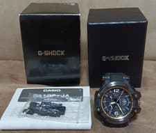 CASIO G-SHOCK GRAVITYMASTER GPW-1000FC-1AJF W/Box Tested Japan Used F/S