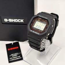 Casio DW5000R1AJ Digital Quartz G SHOCK Revival Watch Black 42x50mm