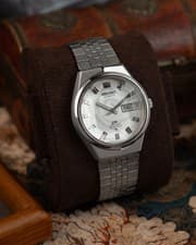 Vintage Seiko Lord Matic (LM) Special - 5206-6150 - Snowflake Linen Dial - 1973