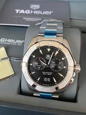 TAG Heuer 41mm Aquaracer Men's Black Dial Quartz Watch - WAY111Z.BA0928