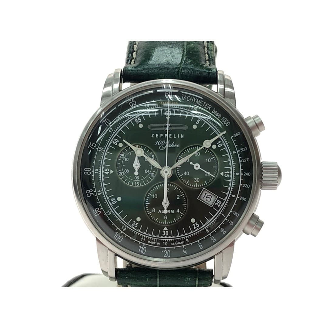 Zeppelin Men's Watch Quartz Chronograph 100th Anniversary Japan Limited Used Fro