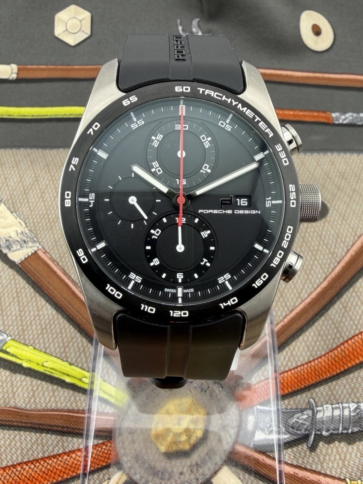 Porsche Design Chronotimer Titanium Chronograph 6010.01.09.001 42mm Watch