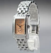 Longines DolceVita Diamond Salmon Dial L5.155.0 20mm Ladies Watch Box Papers