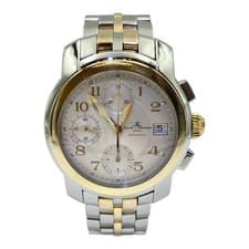 Baume Mercier Capeland Watch MV045217 Automatic Stainless & 18K Yellow Gold