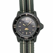 Blancpain Swatch BIOCERAMIC SCUBA GREEN ABYSS S035G100 Automatic Men's Watch
