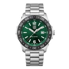 Luminox Pacific Diver 44mm Watch - Stainless Steel Green Dial - XS.3137 / 3120