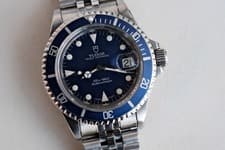 TUDOR 79090 Prince Oysterdate Submariner Automatic Blue Men's Custom Watch READ