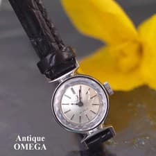 Omega Deville 511.254 Vintage Silver Dial Leather Strap Manual Watch