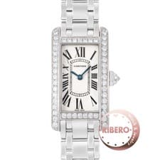 CARTIER Tank AmericanSM WB7073L1 Watches K18 white gold Women