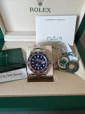 Rolex GMT Master II 126719BLRO WG WG Blue Dial 2020 Box And Card - CPO 2024