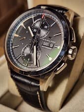 HAMILTON Broadway Auto Chrono Watch 43mm Urban Vintage Rare Limited Japan