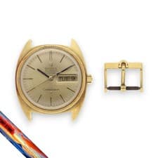 Omega Constellation Gold Dial YG Unisex Automatic Watch