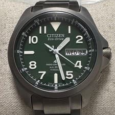 Citizen Promaster Land Eco-Drive Radio-Controlled Watch PMD56-2951 Green Dial