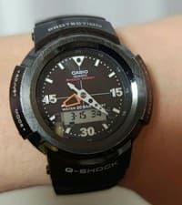 G-Shock AWM-500-1AJF Radio Solar Full Metal Used Mens G407