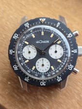 Jaeger LeCoultre Chronograph Shark E 2643 Diver EPSA Compressor Vintage Val 72