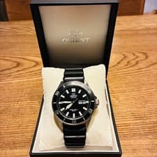 ORIENT RN-AA0001B F692 UAB0 Diver Watch Auto Black Dial 20 Bar Premium