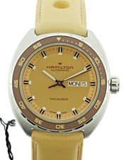 MOVADO American Classic Pan Europ Automatic Beige Dial Men's Watch
