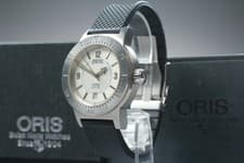 [N MINT Box Paper] ORIS Big Crown 635-7514 White Dial 35mm Automatic Men's Watch