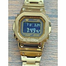 [☆Good+] CASIO G-SHOCK GMW-B5000GD-9JF Full Metal Gold Digital Watch Japan