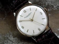 1960 9ct Gold IWC (34mm) Gents Vintage Watch with IWC Box and IW