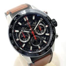 Up to 40 000 Yen   Eikou TAG HEUER TAG HEUER Carrera Caliber Heuer 02 Chrono 43m