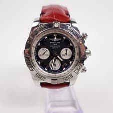 Breitling Chronomat 44 AB0110 Black Dial Automatic Watch