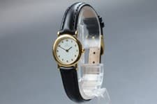 Vintage 1991 Omega De Ville Cal.1459 Quartz White Arabic Dial Womens [Near Mint]