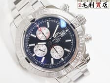 Breitling Super Avenger II 48mm SS Automatic Diver Watch 300m Used