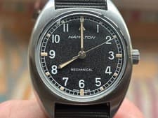 Hamilton Khaki Aviation Pilot Pioneer  Watch w/Extra Strap H76419931