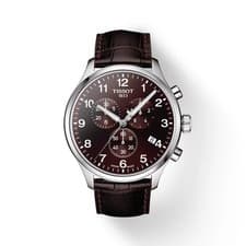 Tissot Chrono XL Classic Quartz Brown Leather Strap Men's Watch T1166171629700