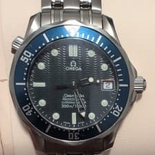 Omega Seamaster 36mm Blue Wave Dial 2551.80 Circa 1999 Serviced