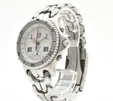 [MINT]TAG HEUER SEL CG1111-0 Chronograph Senna white Dial 38mm Qz Mens Watch