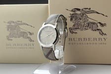 [Almost Unused in Box]  BURBERRY BU9029 The City Men's Quartz Watch From JAPAN