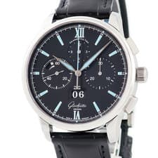 GLASHUTTE Original Watch 1-37-01-03-02-35 Senator Chronograph Panorama Date Blac