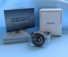 Seiko Flight master SNA411 Chronograph Watch