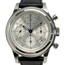 Longines Heritage 1951 Date Chronograph Silver Automatic