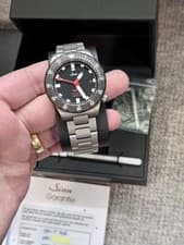 Sinn U50 T SDR 41mm Fully Tegimented Steel Automatic Divers Watch - Full Kit