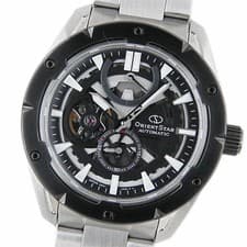 Orient Star Watch Avant Garde Skeleton RK-AV0A01B See-Through Back Used