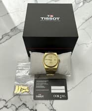 Tissot PRX- T1374073302100- Powermatic 80 Automatic Champagne Dial Men's Watch