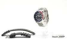 【NEAR MINT w/ extra strap】Vintage Seiko 7s26-0020 PEPSI Scuba 200m Men's watch