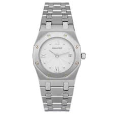 Audemars Piguet Royal Oak 67470ST White Dial Ladies Watch