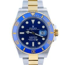 Rolex Submariner 126613 Two-Tone 41mm Blue Dial Oyster Band Mens Watch 2023
