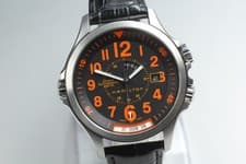 Hamilton Khaki Air Race GMT H776950 Black Dial Automatic Swiss Made Men's Watch